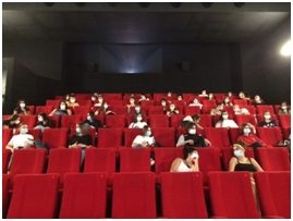 Sortie Cinéma pour 43 élèves de terminales ASSPM et SPVL du Lycée