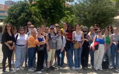 Les élèves en Mobilité ERASMUS+ à Kalamataen  Grèce