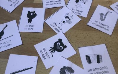 En seconde Animation section Euro on apprend à l’aide de comptines en espagnol